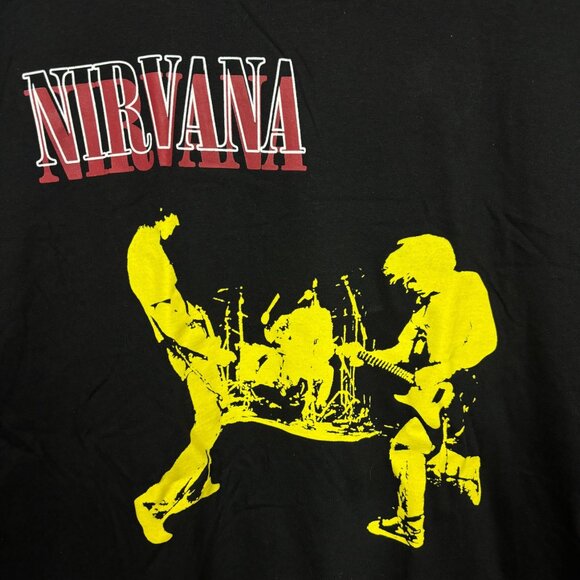 Nirvana Grunge Band Live Tshirt size Large - Picture 2 of 4